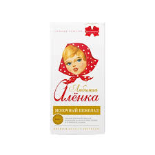 ШОКОЛАД МОЛОЧНЫЙ "ЛЮБИМАЯ АЛЕНКА" 85Г.